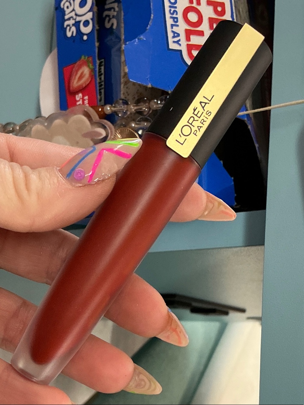 Women Makeup Liquid Lipstick - Deep Red Armored 460